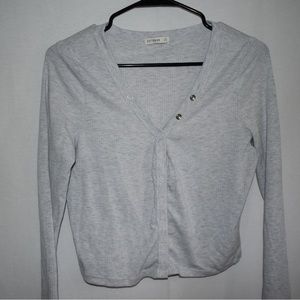 COTTON ON CROP TOP LONG SLEEVE